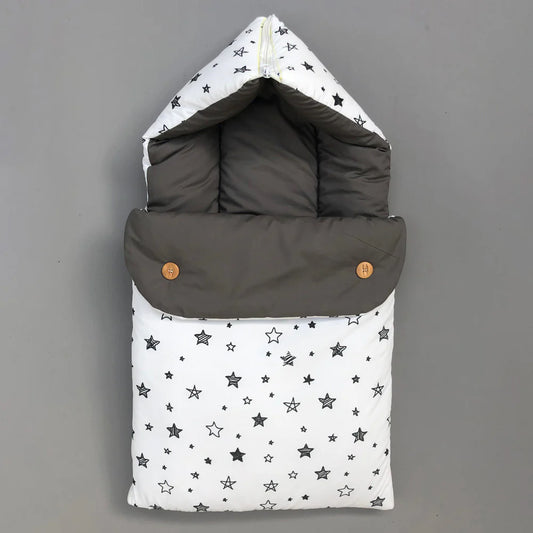 Star Theme Flap Carrynest + Swaddle For Baby 8